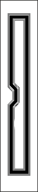 Чертёж FLY F10 шириной 400 мм.